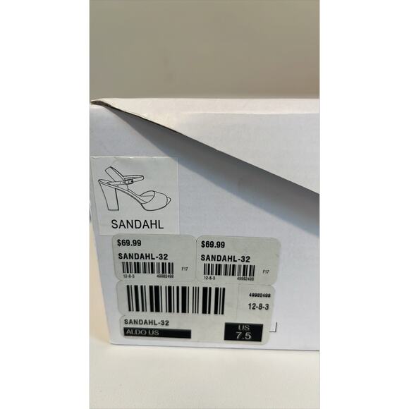 ALDO- Cream- Sandahl platform pumps- size 7.5- New in box - Picture 5 of 5